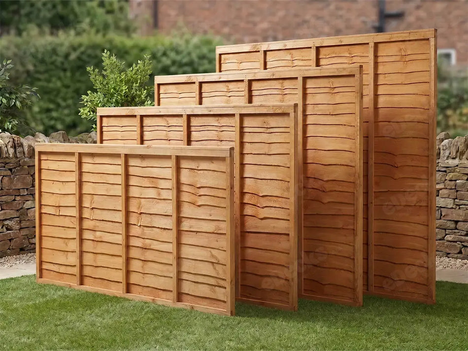 Lap Fence Panel 1829 x 914mm (6' x 3')