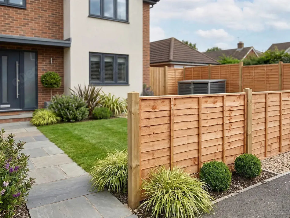 Lap Fence Panel 1829 x 1220mm (6' x 4')