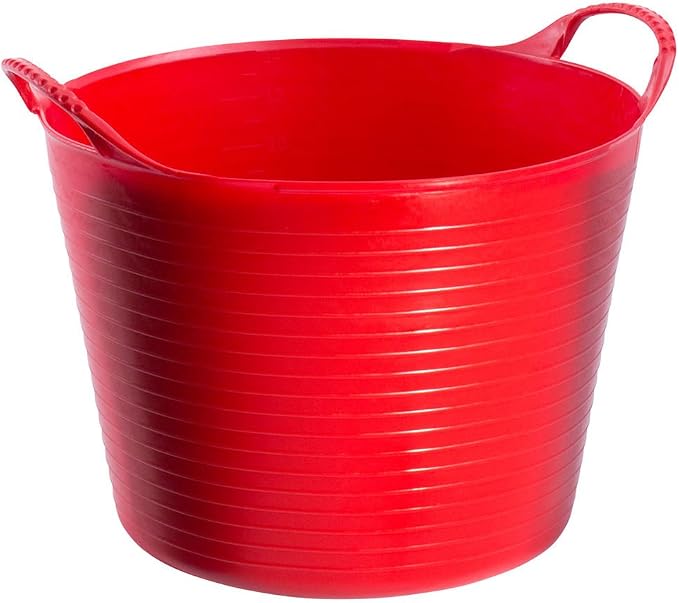 Flexi Tub with Handles - Red 42L