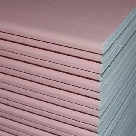Pink Fire Plasterboard - 12.5 x 1800 x 900mm