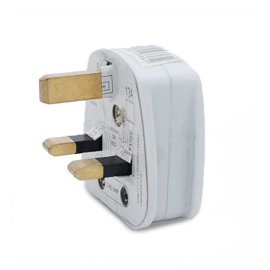 13Amp 3 Pin Fused Plug