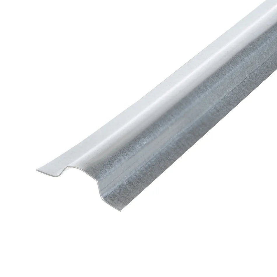 12mm Galvanised Metall Cable Capping Channel 2m